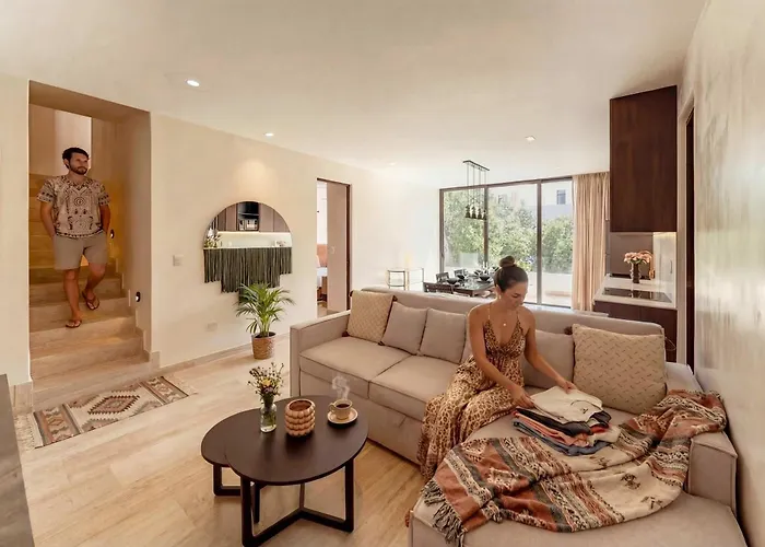 Sleek Penthouse Escape With Rooftop Pool Apartamento Tulum